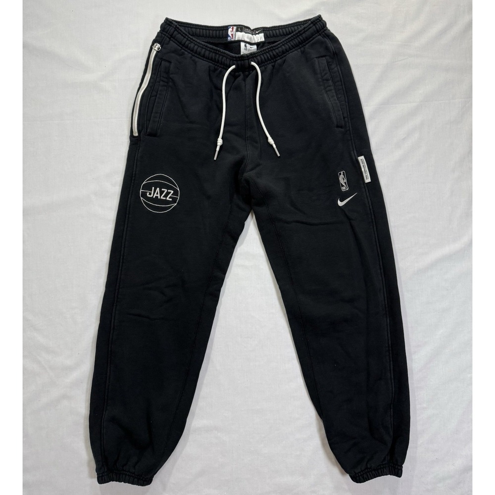 Utah Jazz Nike NBA Nike Standard Issue Sweatpant Men's Black Size Large